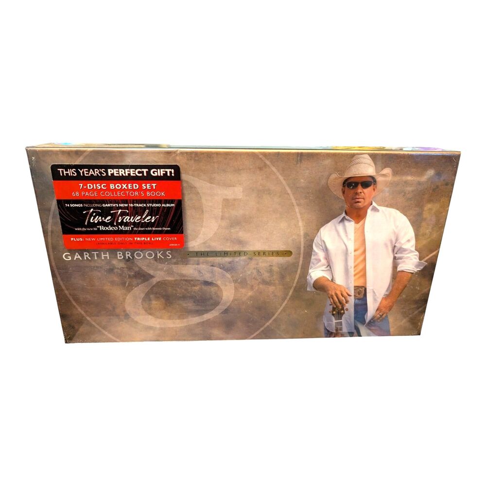 Garth Brooks The Limited Series 7 Disc CD Box Set Time Traveler Triple Live NEW
